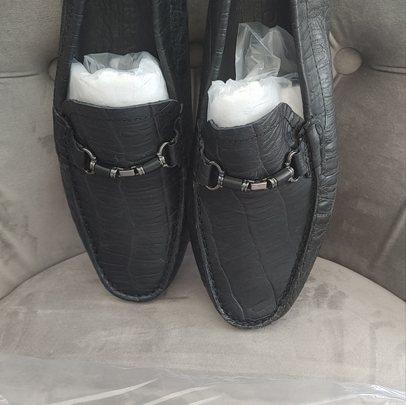 Men's Floral leather shoes - Picture 3 of 8